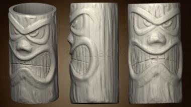 3D model tiki pot (STL)